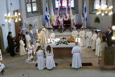 1. Heilige Kommunion in St. Crescentius (Foto: Karl-Franz Thiede)